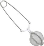 HIC Loose Leaf Tea Infuser Strainer and Herbal Infuser, 18/8 Stainless Steel, Mesh Tea Ball, 2.5-Inch