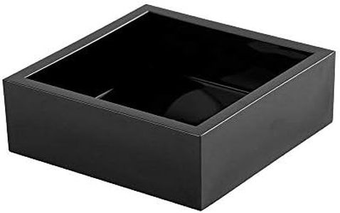 Caspari Acrylic Cocktail Napkin Holder in Black - 1 Each