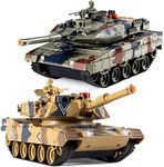 Supdex 1/24 RC Battle Tank Set, Rem