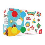 Fundough - Bumper Dough Kit , Shaping and Sculpting , 3years + , Multi-Colour