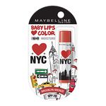 Maybelline New York Baby Lips Loves NYC Tinted Lip Balm for dark & pigmented lips, Brooklyn Bronze, 4g