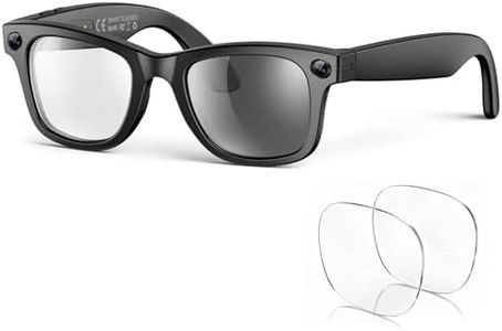 2026 AI Smart Glasses with Camera,8MP 4K Camera Glasses,Supports AI Voice Control/Photo/Video/Audio Recording,Bluetooth Glasses with 133 Translation,Photochromic Lenses+Blue Light for Men & Women