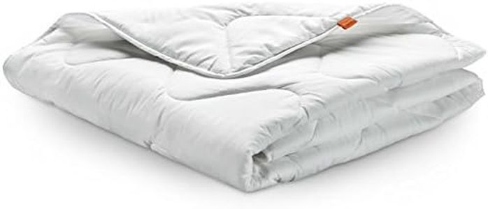 sleepling Bettdecke 135x200 cm, Sommerdecke, Sommerbettdecke leicht 135 x 200, Made in EU, Oeko-Tex 100, Waschbar 60 Grad, 100% feine Mikrofaser, Basic 100
