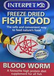 Interpet Freeze Dried Fish Food – Blood Worm 4g