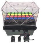 HORTIPOTS Aeroponic Cloner Machine, Cloning Machine 35 Site Hortipots For Plant Cutting Rooting Germination Kit Using 1.625 Inch Neoprene Clone Inserts