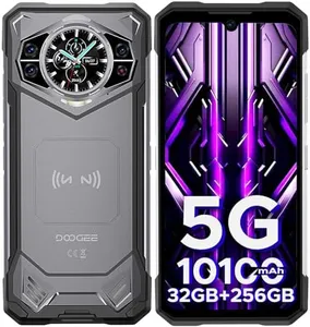 DOOGEE S200 Rugged Smartphone 5G Unlocked, 256GB+32GB RAM Rugged Phone with 1.32" Rear Screen, 10100mAh Battery,6.58" FHD+ 120Hz Display,100MP + 20MP Night Vision Camera,Dual SIM Waterproof Cell Phone