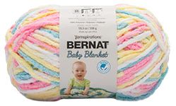 Bernat Baby Blanket, Pitter Patter, 300g,16110404616