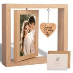 Couple Picture Frames - Anniversary Photo Frame, Engagement Picture Frame Gifts for Couples, Boyfriend, Girlfriend, Husband, Wife, Can't Help Falling in Love - 4x6 Inches Photo Frames (Romantic