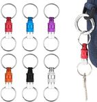 6 Pack Pull Apart Keychain, Quick R