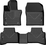 Husky Liners Weatherbeater Floor Mats | Fits 2023-2024 Toyota Prius | Front & 2nd Row, 3-pc Black - 99431