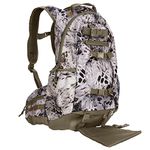 North Mountain Gear Camouflage Hunting Backpack - Daypacks - Bag With Bow & Rifle Holder - Large 21 Liters, Tundra White, Daypack Backpacks