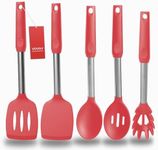 Silicone Spatula and Cooking Spoon,