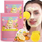 Kojic Acid and Turmeric Cleansing Pads, 80 Count Turmeric and Kojic Acid Pads, Turmeric Cleansing Pads for Face