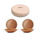 ORGOT Nipple Covers 2 Pairs, Sticky Silicone Nipple Pastie Bra with Case Reusable, with Boob Tape(6.5ft), Travel Essentials