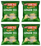 (Pack of 4) Gold Tea Instant Ginger Tea with Honey 360g (20 Sachets)