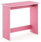 Furinno 14035PI Simplistic Study Table, Pink