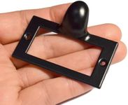 10 Pcs Black Tag Label Frames Vinta