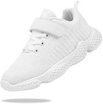 Santiro Kids White Tennis Shoes for