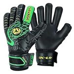 K-LO Goalkeeper Gloves: Savage Blac