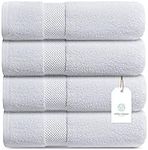 White Classic Luxury Bath Towels La