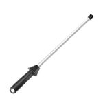 Sharpeak 109R Rod L. 12-Inch / 30 cm Ceramic Sharpening Steel Rod with Built-in Angle Guides and Anti-Breaking Cap, Honing to Razor-Sharp Knives, Ceramic honing Rod, Céramique Fusil à Aiguiser