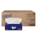 Selpak Professional V Fold Paper Hand Towels, 2 Ply 2250 Sheets Disposable Towels, Interfold White Hand Towels, Super Soft, Strong & Highly Absorbent Hand Paper Towels for Dispenser, Paper Towel