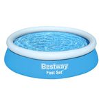 Bestway 6ft x 20in Blue Round Fast Set Inflatable Above Ground Pool