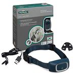 PetSafe Rechargeable Bark Collar, 15 Levels of Automatically Adjusting Static Correction, Rechargeable, Waterproof; Reduces Barking and Whining, for Dogs Over 8 lb