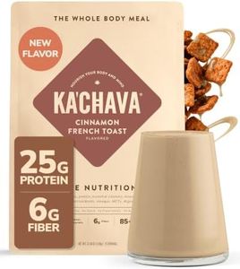 Ka’Chava Whole Body Nutrition Shake Cinnamon French Toast - Vegan Protein Powder with 85+ Superfoods & Greens - Plant-Based Nutrition Shake with Probiotics & Digestive Enzymes - Gluten Free & Dairy Free