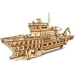 Wood Trick Yacht Mechanical 3D Wood