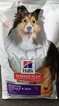 Hills Science Adult 1+ Sensitive Stomach And Skin Medium With Chicken Dry Dog Food 14kg