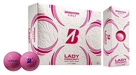 Bridgestone Golf 2021 Lady Precept Golf Balls Pink (One Dozen)