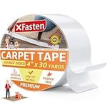 XFasten Double Sided Carpet Tape 4”