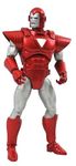 DIAMOND SELECT TOYS Marvel Select: Silver Centurion Iron Man Action Figure, Multicolor Medium