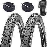 2 x MTB Tires 26 x 2.40 + Chambers Folding Tires Trail XC Cross Mountain Bike CST 66-559 EPS PROTECTION