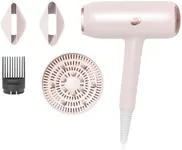 T3 Featherweight StyleMax Professional Ionic Hair Dryer with Custom Heat Automation & 4 Attachments, Fast Drying, Lightweight with 5 Heat & 3 Speed Settings, 2 Concentrators, Diffuser & Smoothing Comb