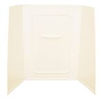 Lippert 209461 Better Bath RV Bath Tub Surround Wall 24" x 36" x 59" Parchment