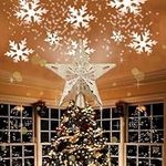 Christmas Tree Topper with 3D Glitt