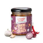 Kitchen Secret Onion Chilli Crunch 180g, Gourmet Spicy Flavor Enhancer with Extra Crunch, Versatile Topping for Soups, Salads, Stir-Fries, No Preservatives or Additives, Quality Ingredients