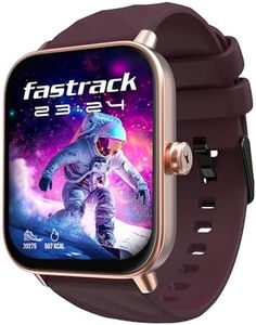 Fastrack Limitless Glide X 1.83" Smart Watch with Ultra UV HD Display, SpO2, Heart Rate & Sleep Tracking, Bluetooth Calling, 100+ Sports Modes, 5-Day Battery, Smartwatch for Men & Women (Wine Red)