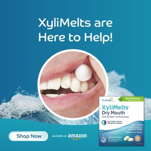 XyliMelts Dry Mouth Relief Tablets, 80-Pack