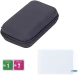Aetheria RG353M Handheld Game Console Storage Bag Handbag Carring Case Storage Protection Bag + RG353M Screen Protector Tempered Glass