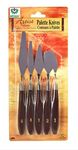 MSGH Set of 5 Painting Knives of Various Sizes & Shapes