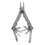 SOG PowerAccess Multi-Tool Pliers with 2.4 inch Folding Knife - Lightweight EDC Utility Tool w/ 18 Multi-Purpose Tools, One-Handed Open (PA1001-CP)