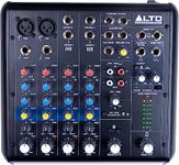 Alto TrueMix 600 Audio Mixer with 2 XLR Mic Ins, USB Audio Interface and Bluetooth for Podcasting, Live Performance, Recording, DJ, PC and Mac