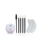 QBS Eyelash Removal Kit | Professional Eyelash Extension Cream Remover Set |Home Use Eyelash Extension Removal