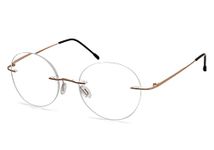 Eyekepper Frameless Eyeglasses Women - Round Rimless Eyewear Men Gold