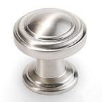 Knob With Brushed Nickels