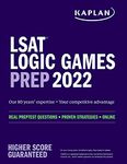 LSAT Logic Games Prep 2022: Real Preptest Questions + Proven Strategies + Online (Kaplan Test Prep)