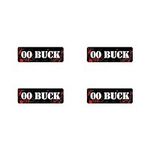 00 Buck Ammo Can Sticker Set Zombie